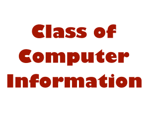 Class of Computer Information