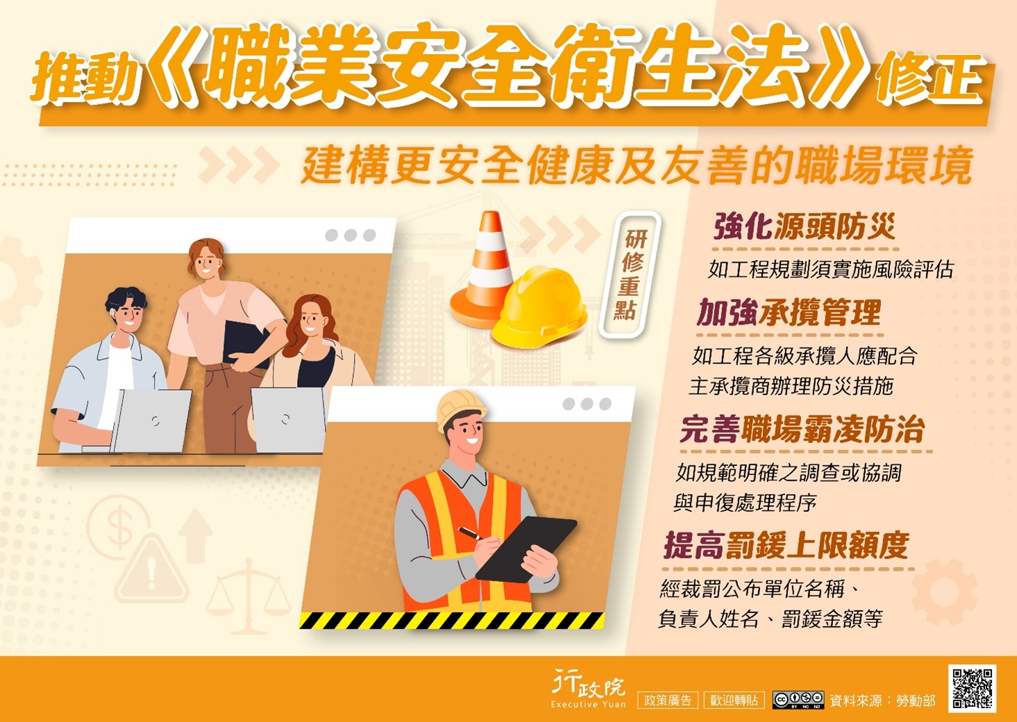職業安全衛生法修正