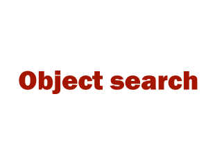 Object search